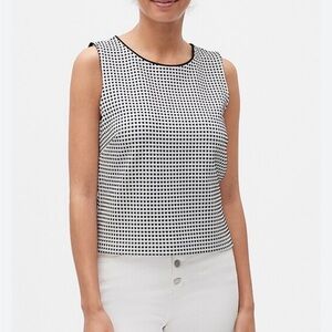 Banana Republic Grid Textured Shell